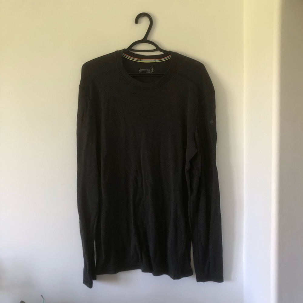 Smartwool Men's Classic All-Season 100% Merino Base Layer Crew | Size L
